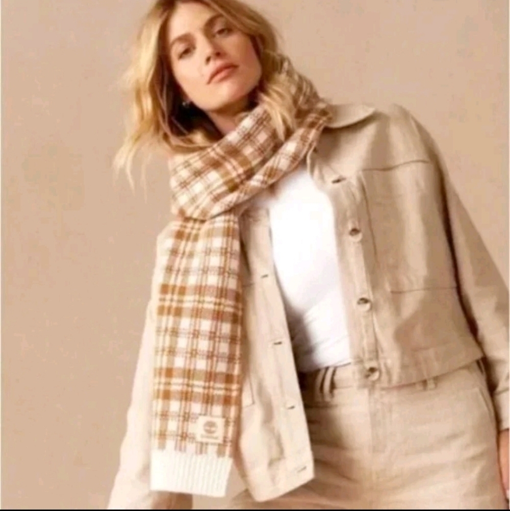 Timberland Buffalo Plaid Scarf - Picture 2 of 6